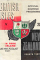 New Zealand British Isles 1971 memorabilia